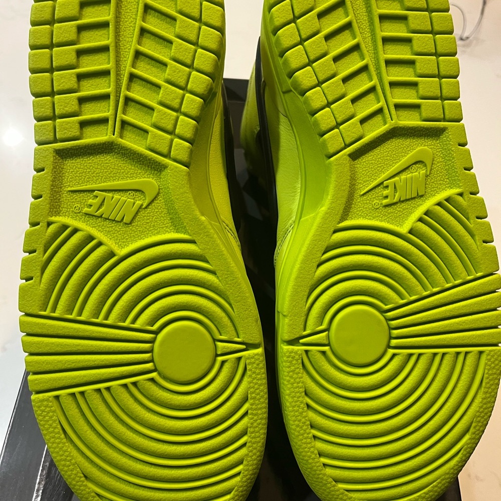 New Ambush x Nike Dunk High 'Flash Lime with Box men size 7.5 women 9 - Picture 11 of 11